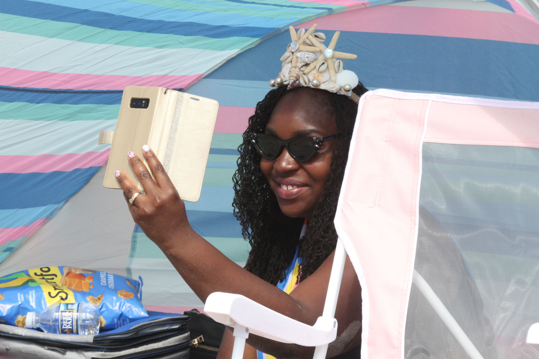 Black Girl Beach Day